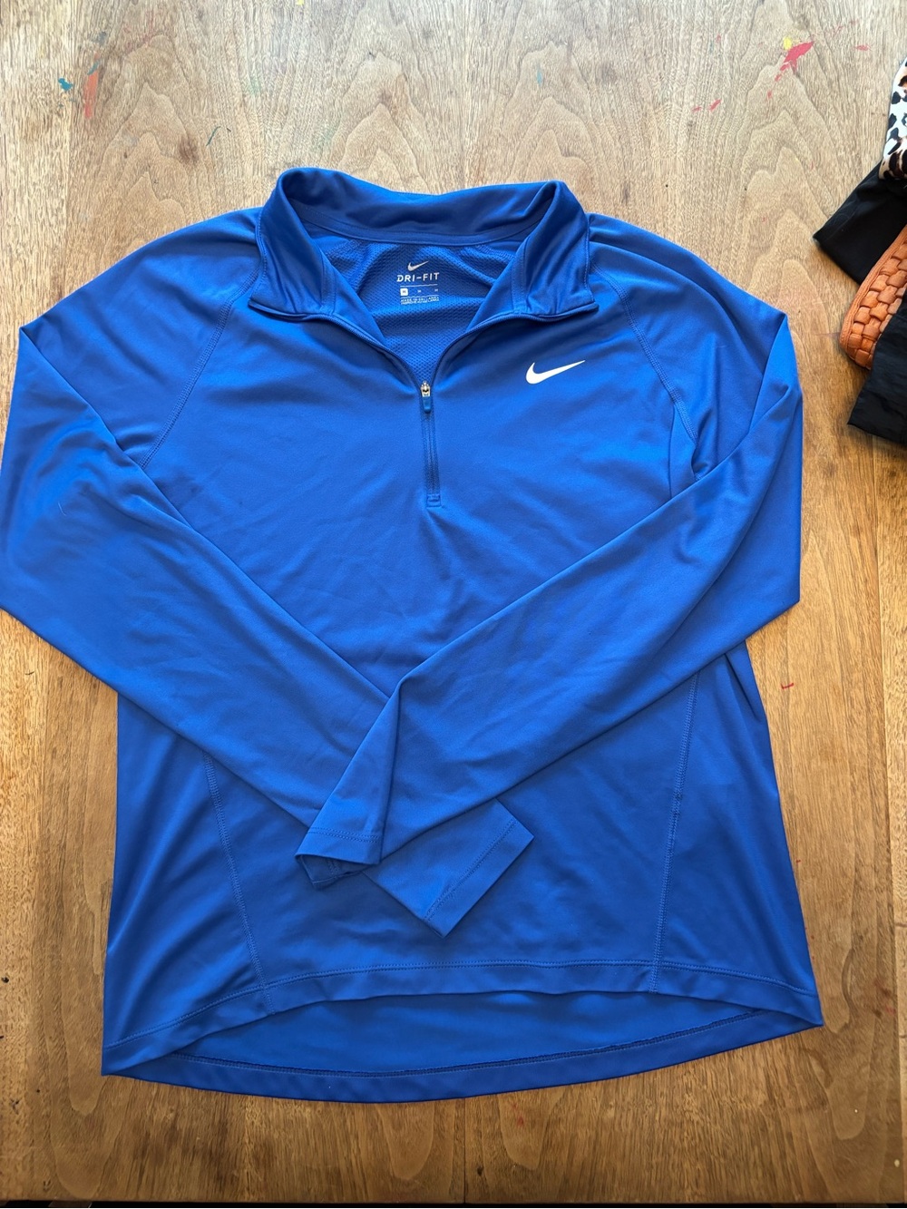 Nike Blue Dri-FIT Pullover